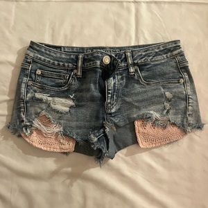 American Eagle Jean shorts(2)